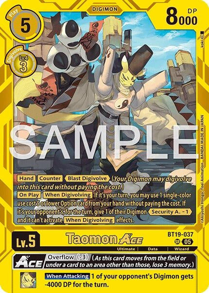 Image for Taomon ACE - Digimon Card Game