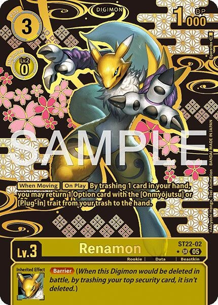 Image for Renamon (Alternate Art) - Digimon Card Game