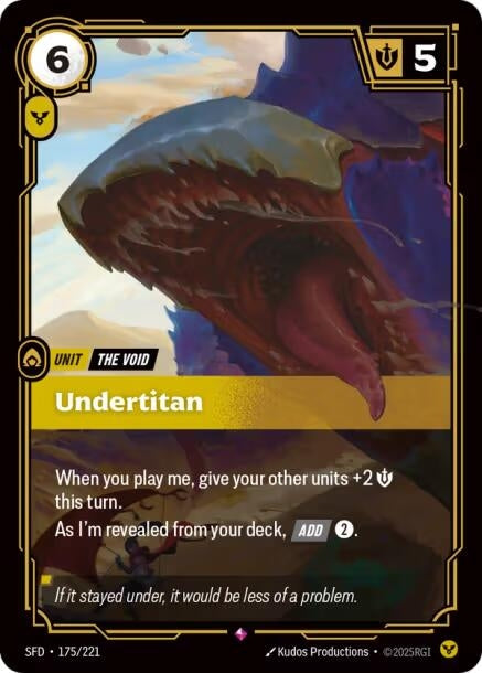 Image for Undertitan - Riftbound: League of Legends Trading Card Game