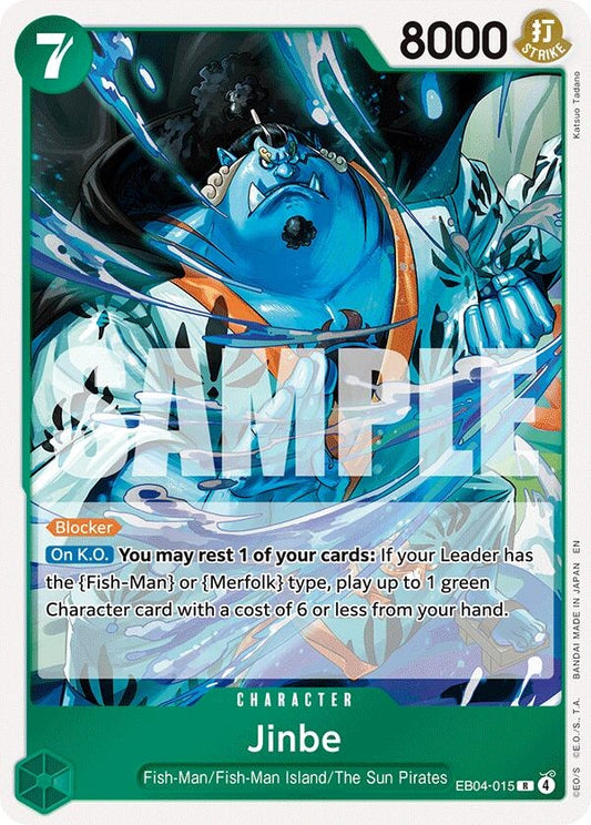 Image for Jinbe - EB04-015 - One Piece Card Game