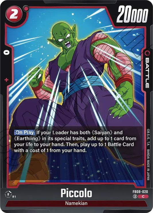 Image for Piccolo - FB08-020 - Dragon Ball Super: Fusion World