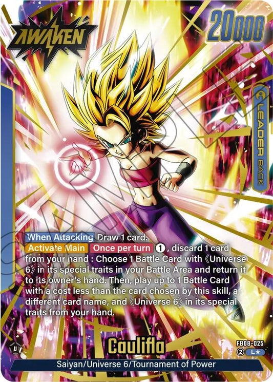 Image for Caulifla - FB08-025 (Alternate Art) - Dragon Ball Super: Fusion World