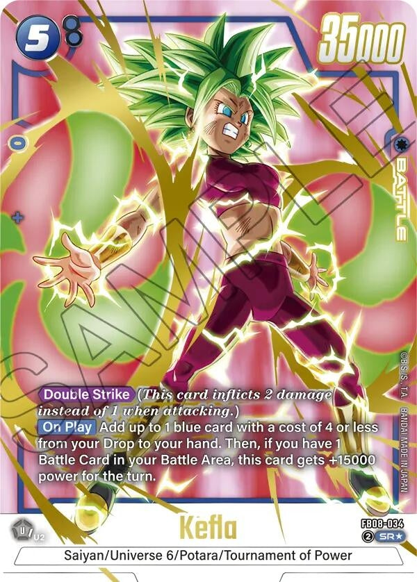 Image for Kefla - FB08-034 (Alternate Art) - Dragon Ball Super: Fusion World