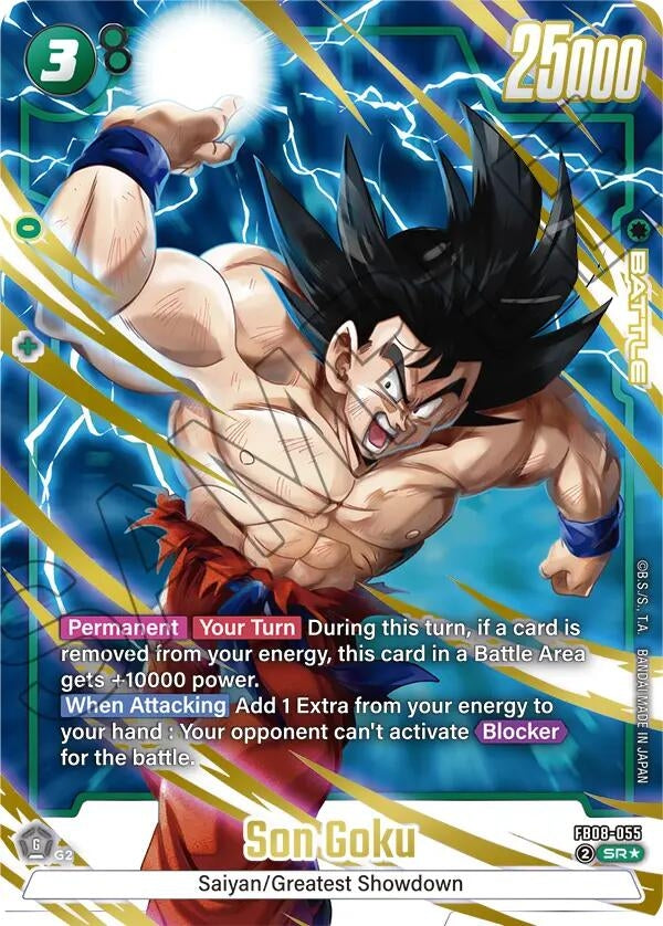 Image for Son Goku - FB08-055 (Alternate Art) - Dragon Ball Super: Fusion World
