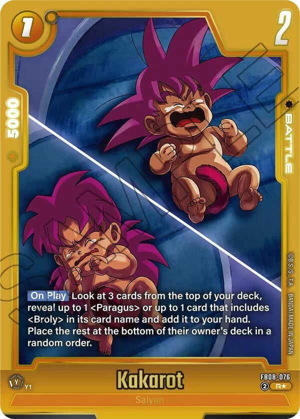 Image for Kakarot - FB08-076 (Alternate Art) - Dragon Ball Super: Fusion World