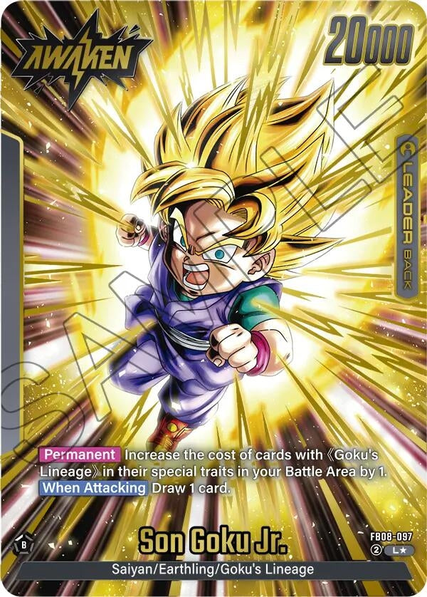 Image for Son Goku Jr. - FB08-097 (Alternate Art) - Dragon Ball Super: Fusion World