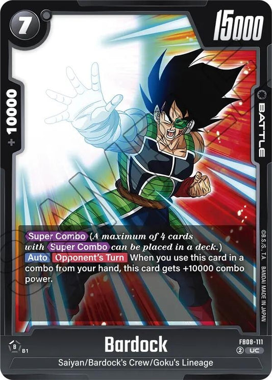 Image for Bardock - FB08-111 - Dragon Ball Super: Fusion World
