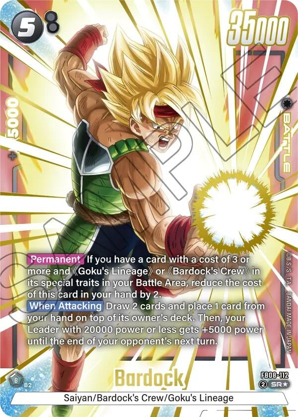 Image for Bardock - FB08-112 (Alternate Art) - Dragon Ball Super: Fusion World