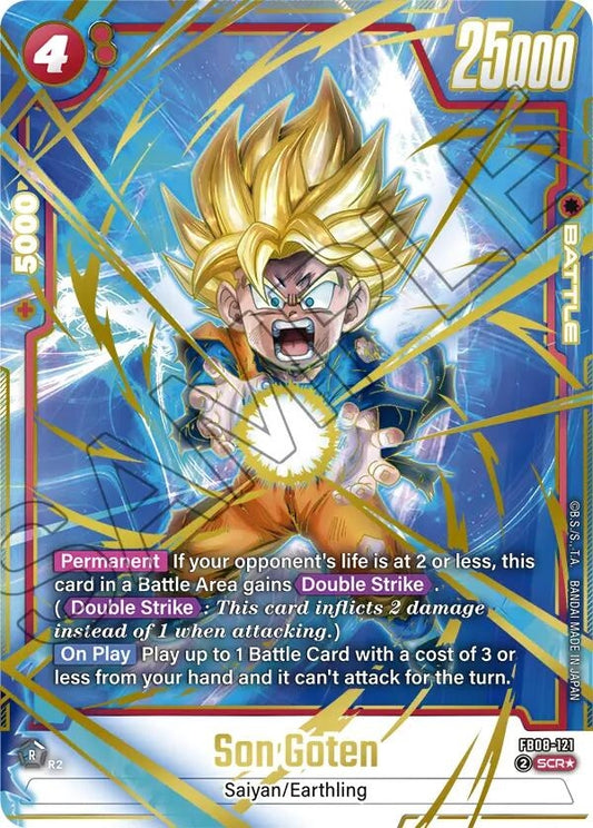 Image for Son Goten - FB08-121 (Alternate Art) - Dragon Ball Super: Fusion World