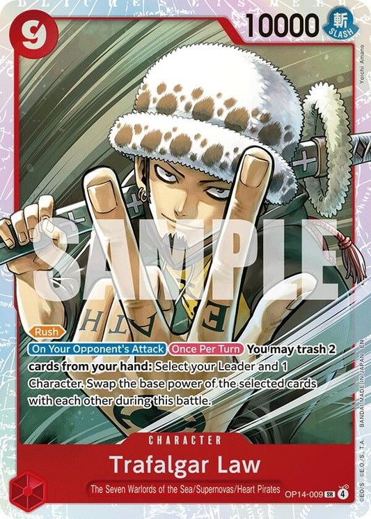Image for Trafalgar Law - OP14-009 - One Piece Card Game