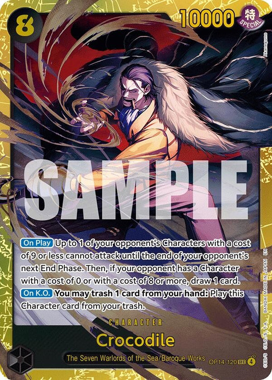 Image for Crocodile - OP14-120 - One Piece Card Game