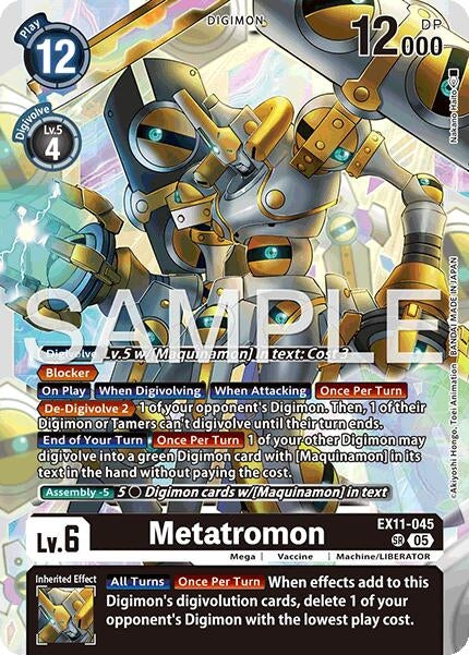 Image for Metatromon - Digimon Card Game