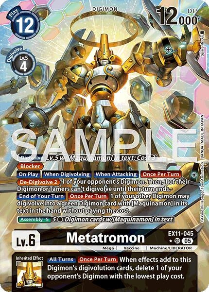 Image for Metatromon (Alternate Art) - Digimon Card Game