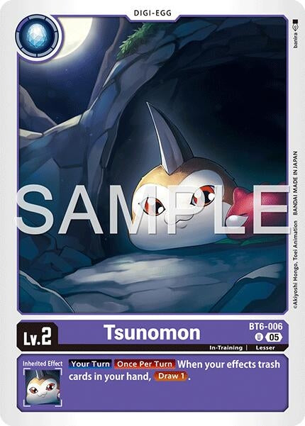 Image for Tsunomon (Reprint) - Digimon Card Game
