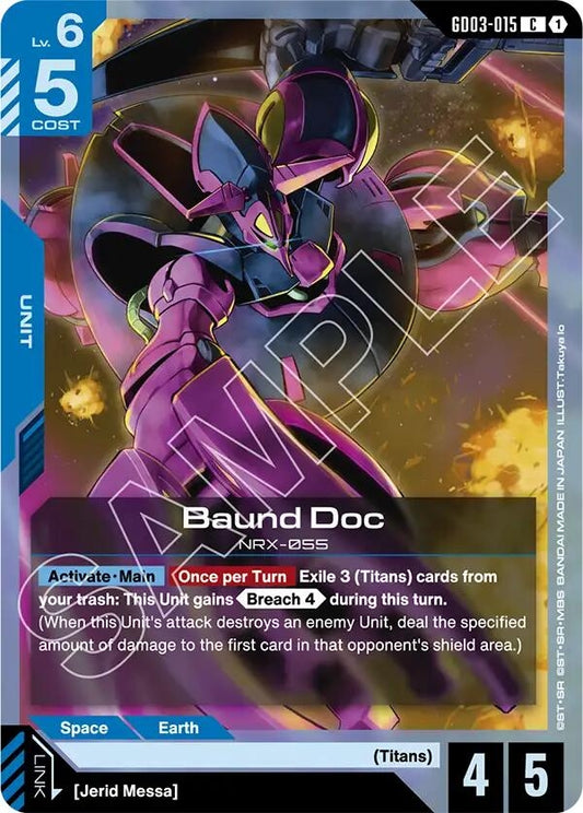 Image for Baund Doc - Gundam Card Game