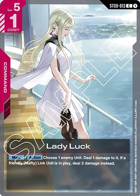 Image for Lady Luck - Gundam Card Game
