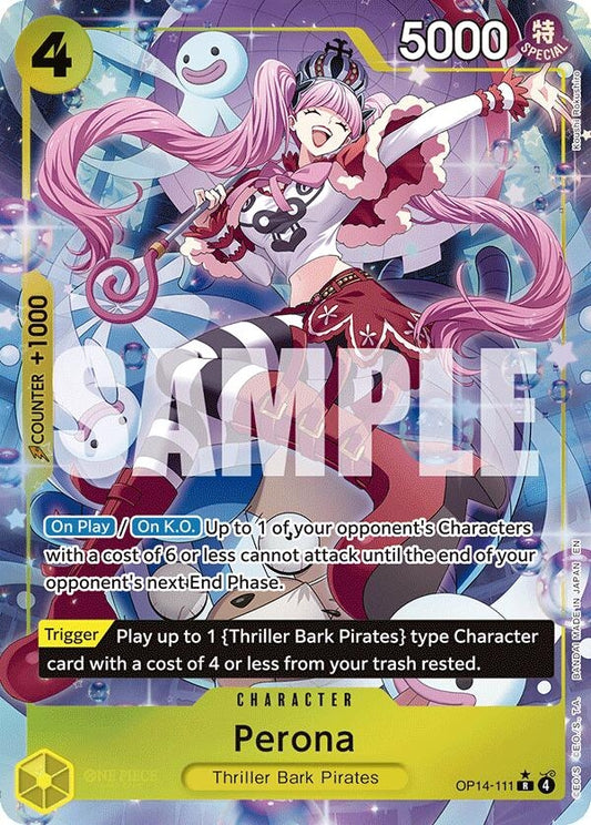 Image for Perona - OP14-111 (Alternate Art) - One Piece Card Game