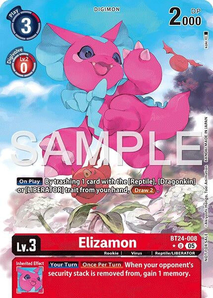 Image for Elizamon (Box Topper) - Digimon Card Game