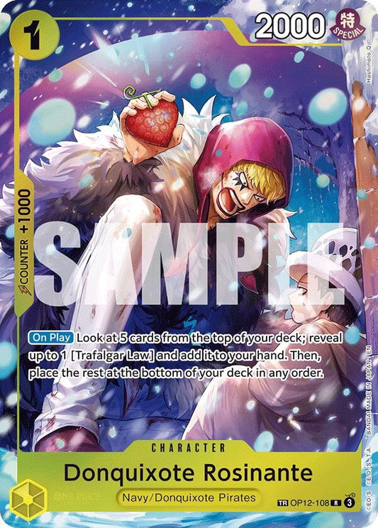 Image for Donquixote Rosinante - OP12-108 - One Piece Card Game