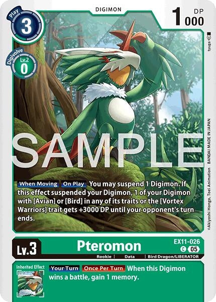 Image for Pteromon - Digimon Card Game
