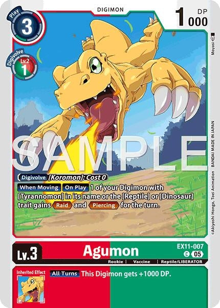 Image for Agumon - Digimon Card Game