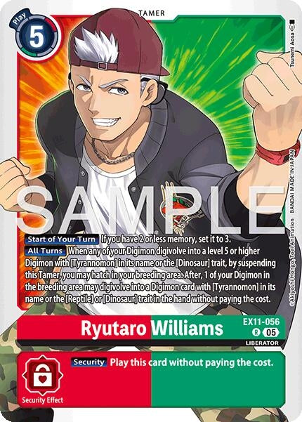Image for Ryutaro Williams - Digimon Card Game