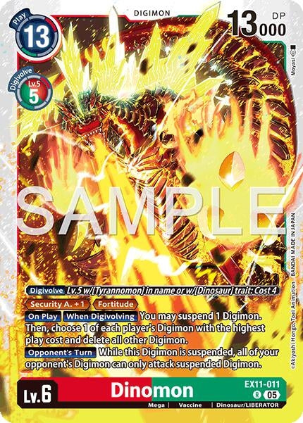 Image for Dinomon - Digimon Card Game