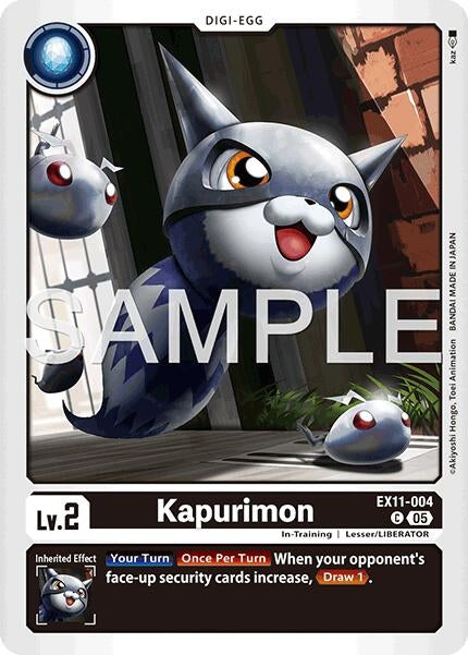 Image for Kapurimon - Digimon Card Game