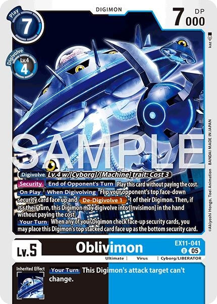 Image for Oblivimon - Digimon Card Game