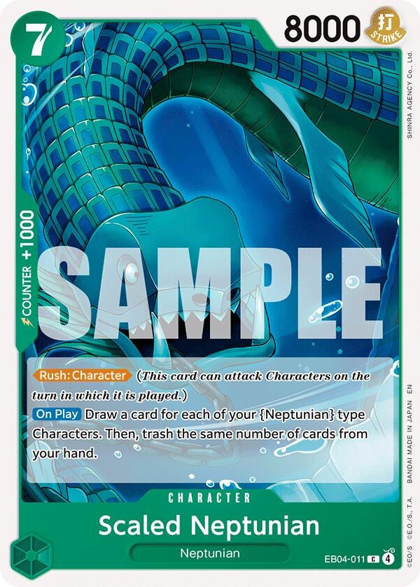 Image for Scaled Neptunian - One Piece Card Game