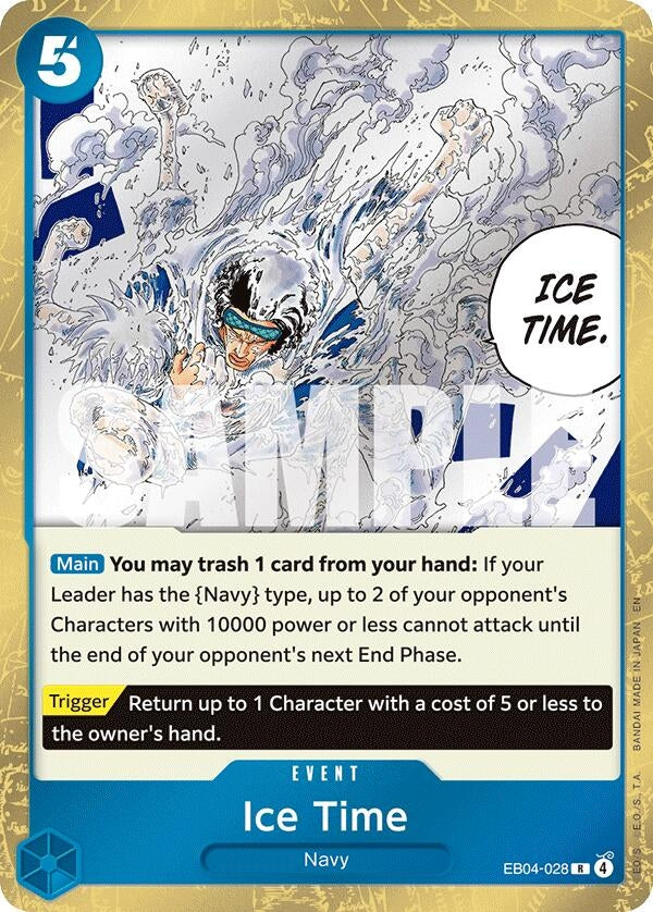 Image for Ice Time - One Piece Card Game