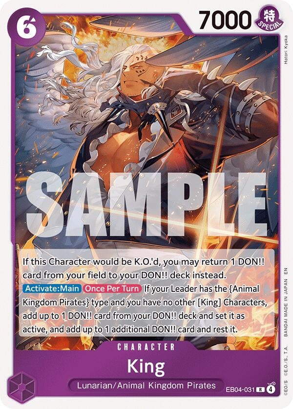 Image for King - One Piece Card Game