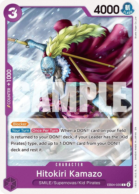 Image for Hitokiri Kamazo - One Piece Card Game