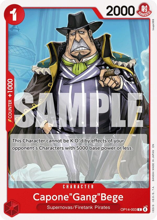 Image for Capone"Gang"Bege - One Piece Card Game