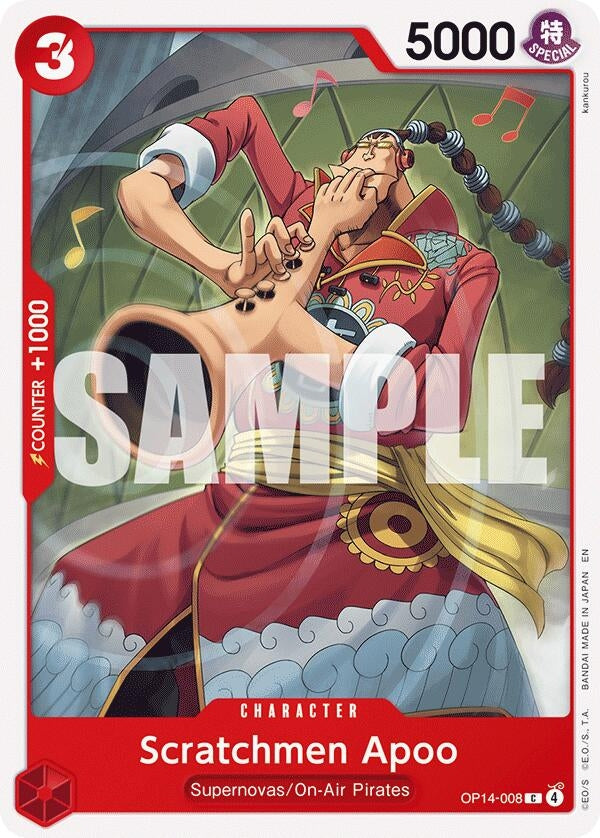 Image for Scratchmen Apoo - One Piece Card Game