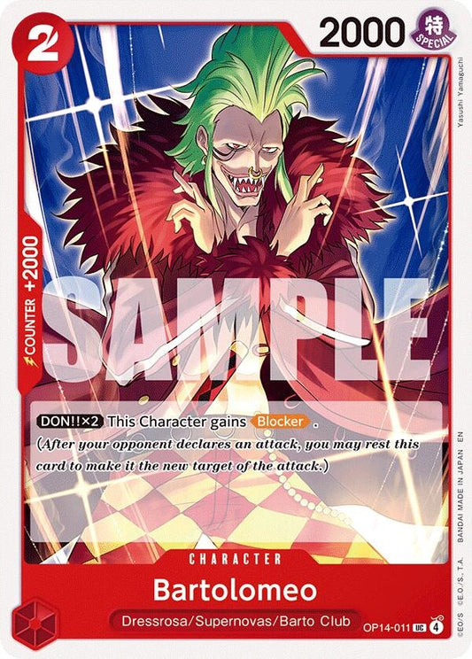 Image for Bartolomeo - One Piece Card Game