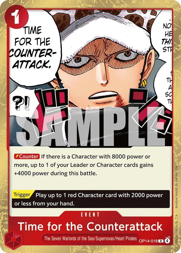 Image for Time for the Counterattack - One Piece Card Game