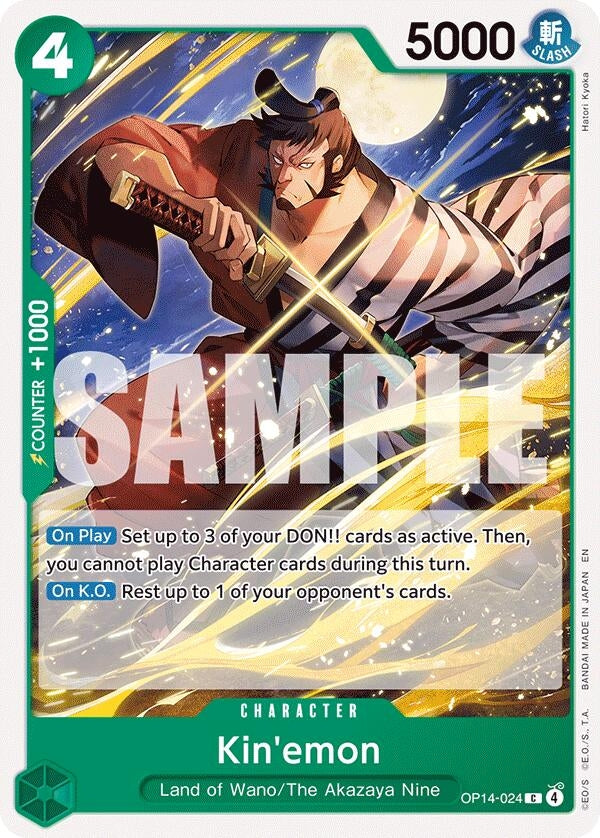 Image for Kin'emon - One Piece Card Game