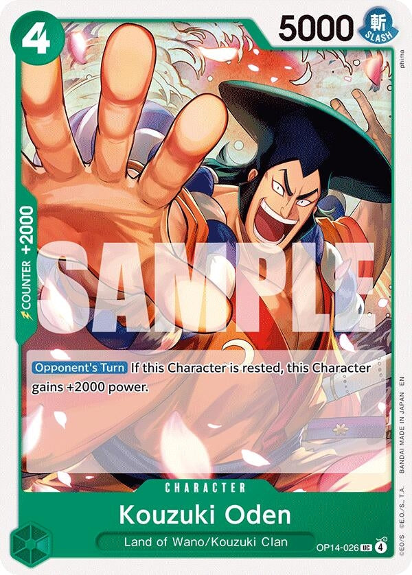 Image for Kouzuki Oden - One Piece Card Game