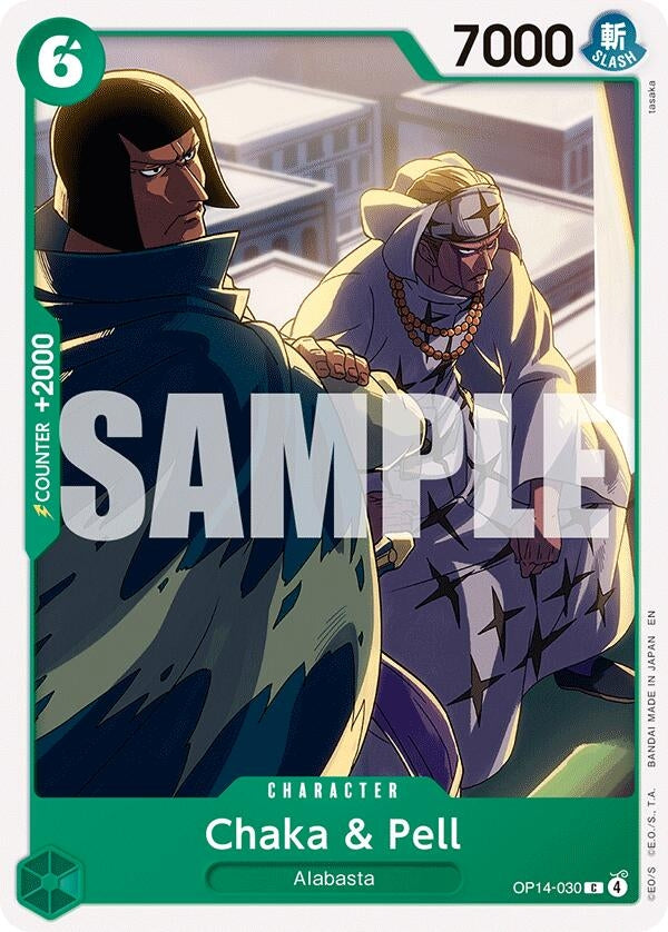 Image for Chaka & Pell - OP14-030 - One Piece Card Game
