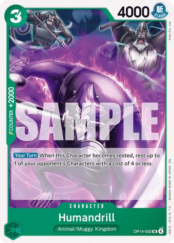 Image for Humandrill - One Piece Card Game