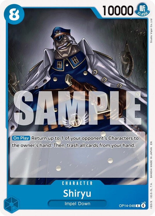 Image for Shiryu - One Piece Card Game