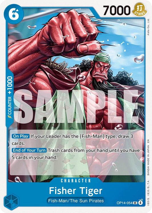 Image for Fisher Tiger - One Piece Card Game