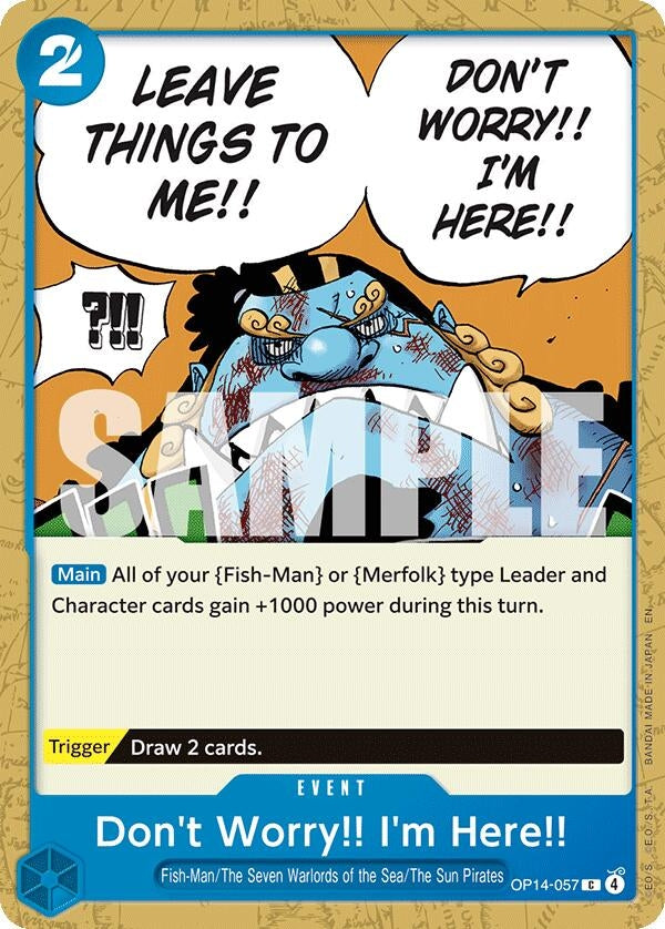 Image for Don't Worry!! I'm Here!! - One Piece Card Game