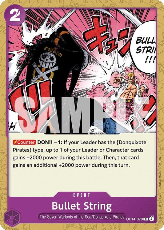 Image for Bullet String - One Piece Card Game