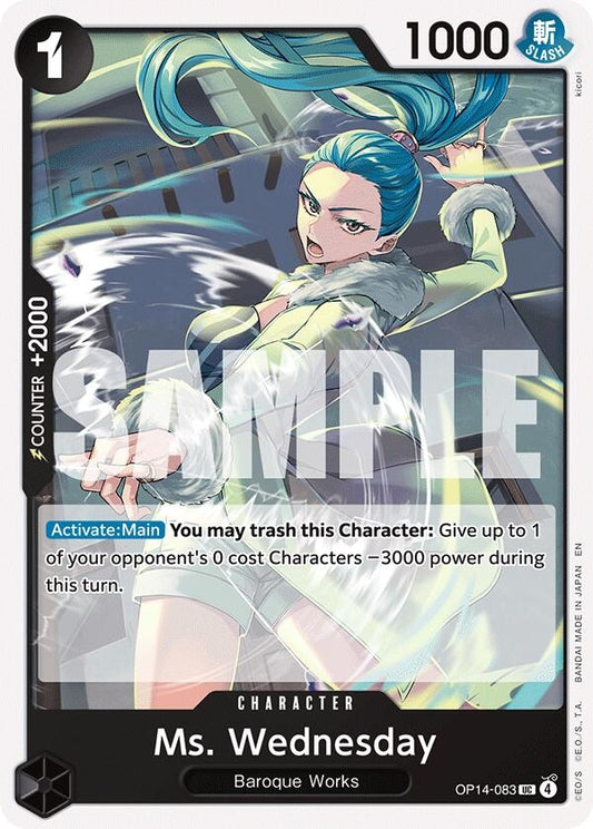 Image for Ms. Wednesday - One Piece Card Game