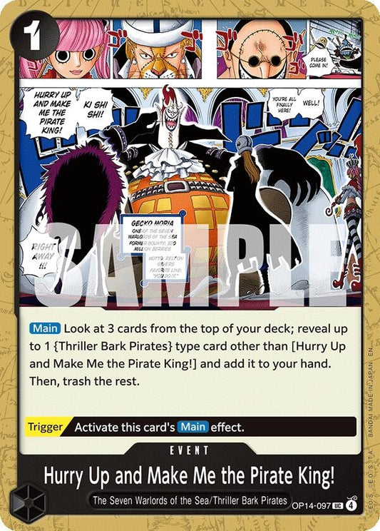 Image for Hurry Up and Make Me the Pirate King! - One Piece Card Game