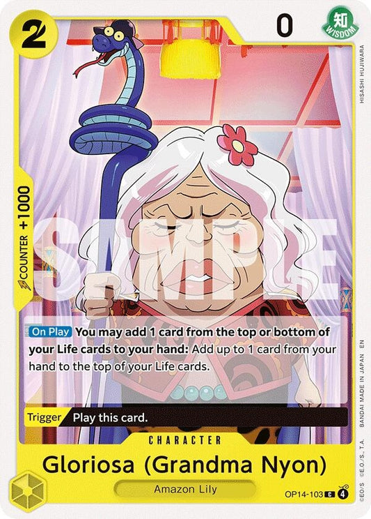 Image for Gloriosa (Grandma Nyon) - One Piece Card Game