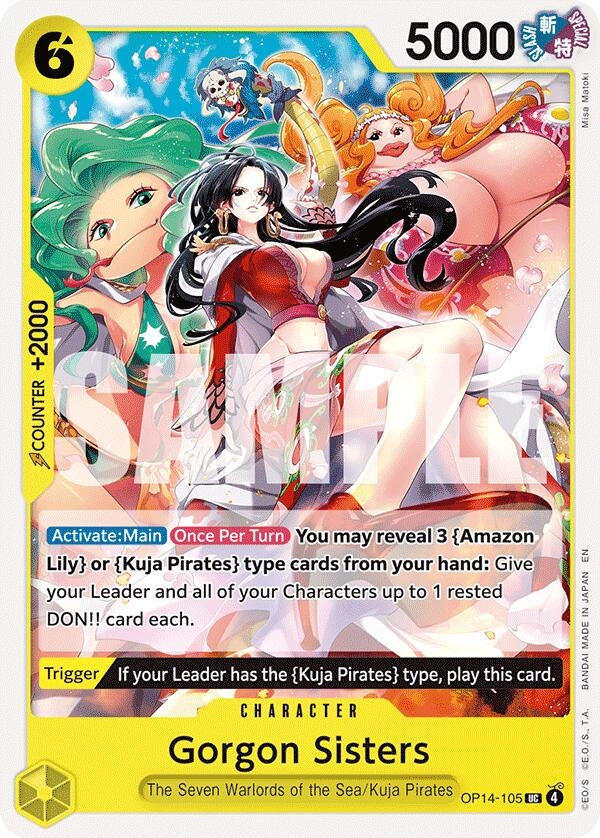 Image for Gorgon Sisters - One Piece Card Game