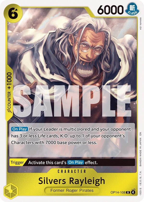 Image for Silvers Rayleigh - One Piece Card Game